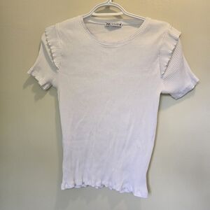 Zara white top ( with a stain) so $5